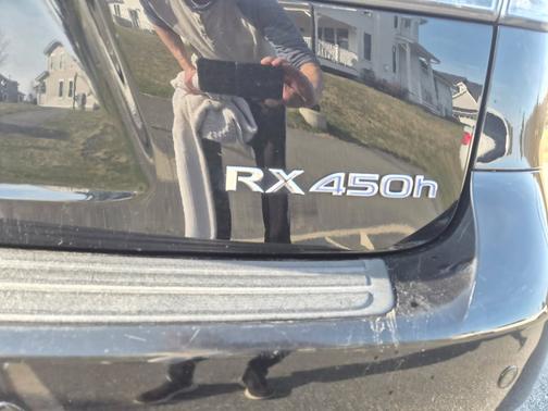 Black 2015 Lexus RX 450h Base