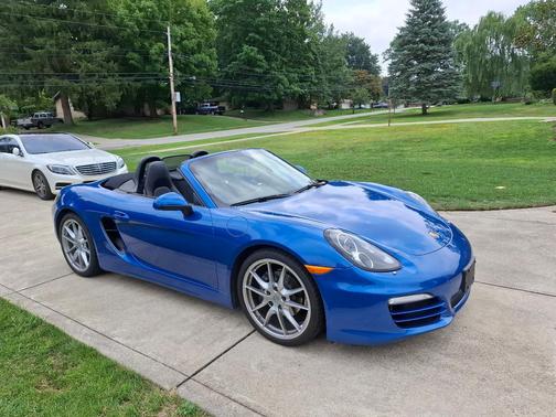 Blue 2014 Porsche Boxster Boxster