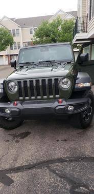 Green 2023 Jeep Wrangler Rubicon