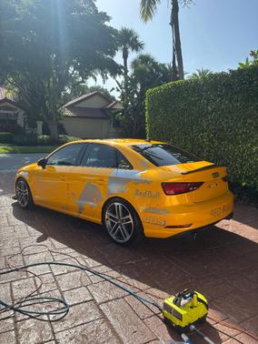 Yellow 2020 Audi A3 2.0T Premium