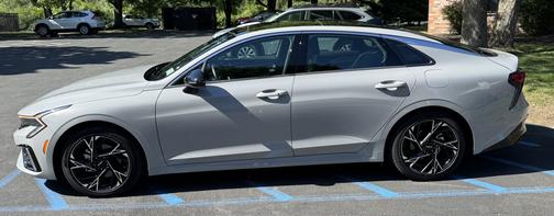 Gray 2025 Kia K5 GT-Line AWD