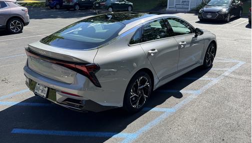 Gray 2025 Kia K5 GT-Line AWD