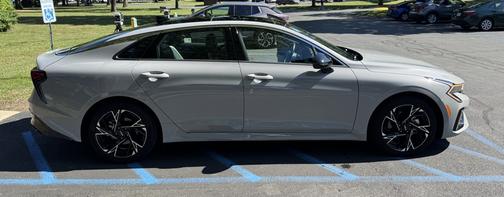 Gray 2025 Kia K5 GT-Line AWD