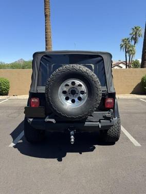 Black 2003 Jeep Wrangler Sahara