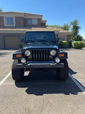 Black 2003 Jeep Wrangler Sahara