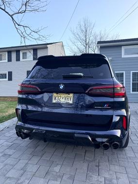 Blue 2021 BMW X5 M Base