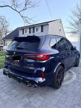 Blue 2021 BMW X5 M Base