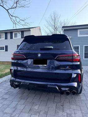 Blue 2021 BMW X5 M Base
