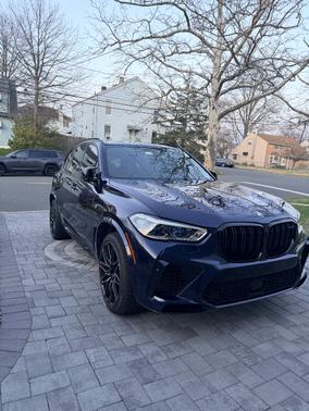 Blue 2021 BMW X5 M Base