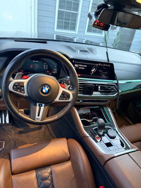 Blue 2021 BMW X5 M Base