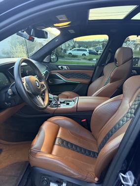 Blue 2021 BMW X5 M Base