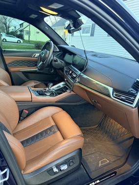 Blue 2021 BMW X5 M Base