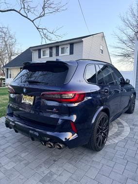 Blue 2021 BMW X5 M Base