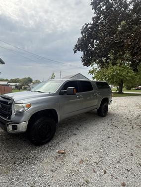 Silver 2015 Toyota Tundra TRD Pro
