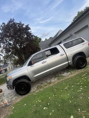 Silver 2015 Toyota Tundra TRD Pro