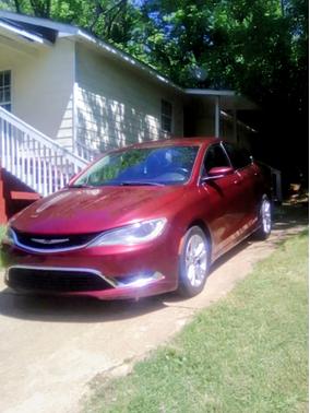 Red 2015 Chrysler 200 Limited