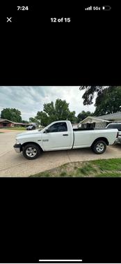 White 2014 RAM 1500 Tradesman