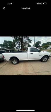 White 2014 RAM 1500 Tradesman