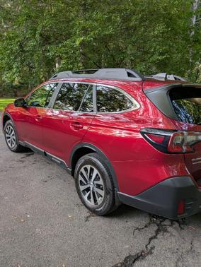 Red 2020 Subaru Outback Premium