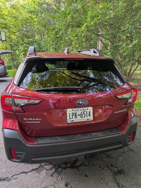 Red 2020 Subaru Outback Premium