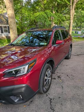 Red 2020 Subaru Outback Premium