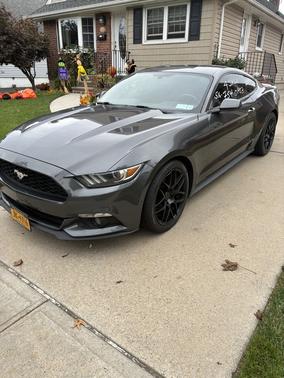 Gray 2016 Ford Mustang EcoBoost