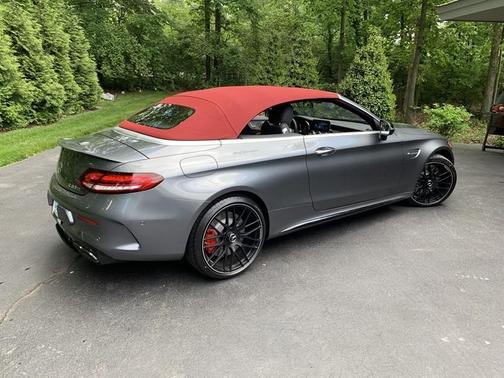 Gray 2019 Mercedes-Benz AMG C 63 S