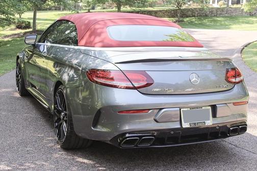 Gray 2019 Mercedes-Benz AMG C 63 S