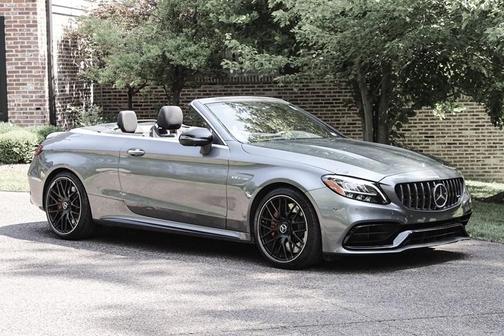 Gray 2019 Mercedes-Benz AMG C 63 S