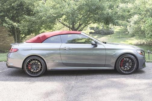 Gray 2019 Mercedes-Benz AMG C 63 S