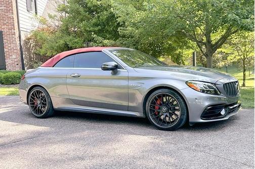 Gray 2019 Mercedes-Benz AMG C 63 S