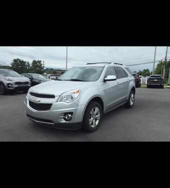Silver 2012 Chevrolet Equinox LTZ