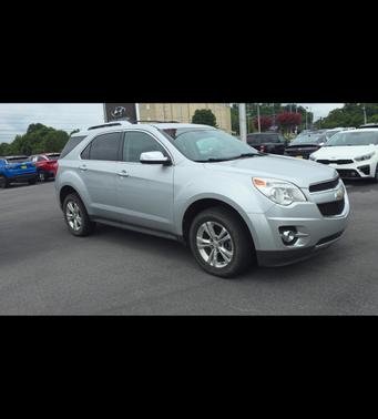 Silver 2012 Chevrolet Equinox LTZ