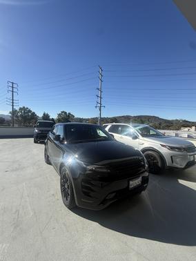 Black 2024 Land Rover Range Rover Evoque Dynamic SE