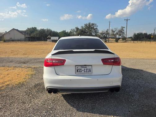 White 2013 Audi S6 4.0T Prestige