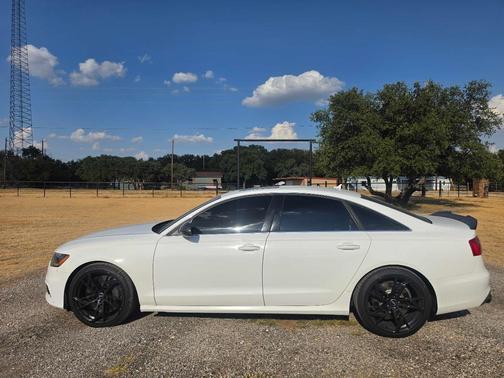 White 2013 Audi S6 4.0T Prestige