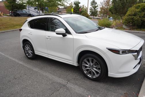 White 2024 Mazda CX-5 2.5 S Premium Plus Package