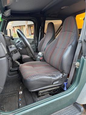 Green 1999 Jeep Wrangler Sport