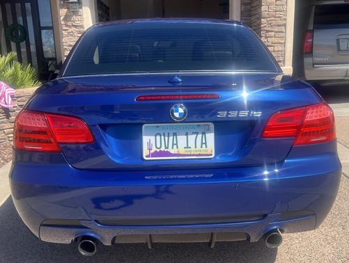 Blue 2012 BMW 335 is