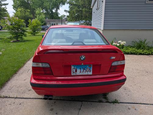 Red 1997 BMW 328 i