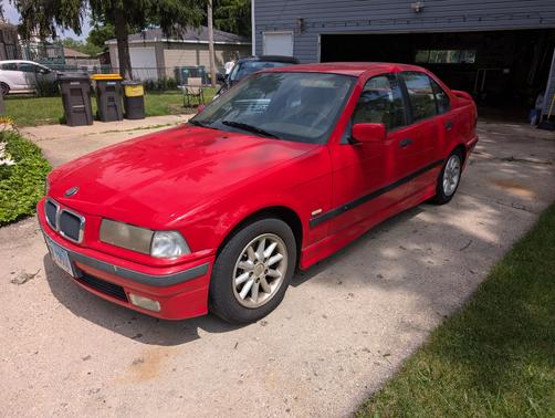 Red 1997 BMW 328 i