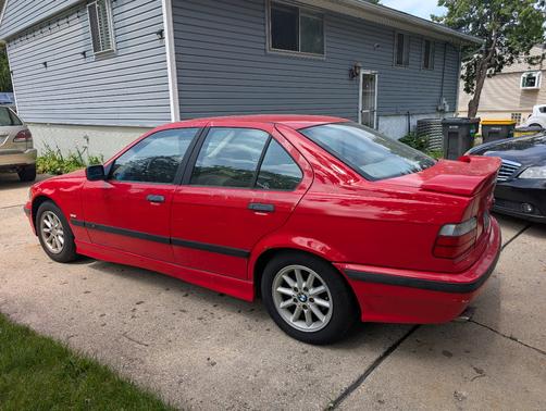Red 1997 BMW 328 i