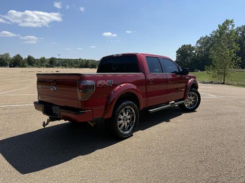 Red 2013 Ford F-150 FX4