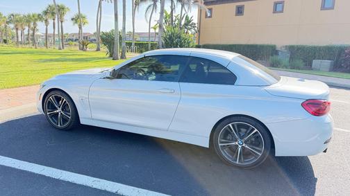 White 2019 BMW 430 i