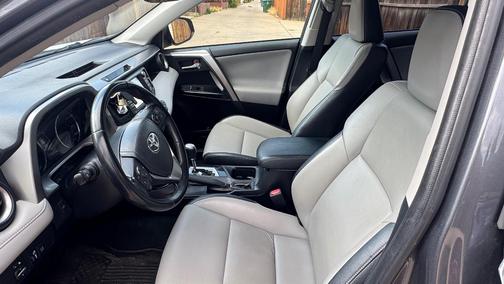 Gray 2016 Toyota RAV4 Hybrid Limited