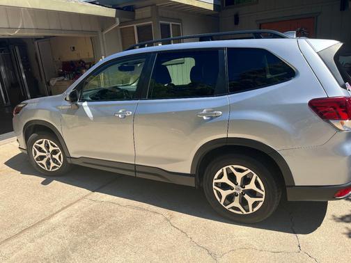Gray 2022 Subaru Forester Premium