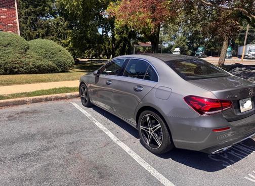 Gray 2022 Mercedes-Benz A-Class A 220