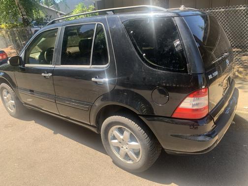 Black 2003 Mercedes-Benz M-Class ML500 4MATIC