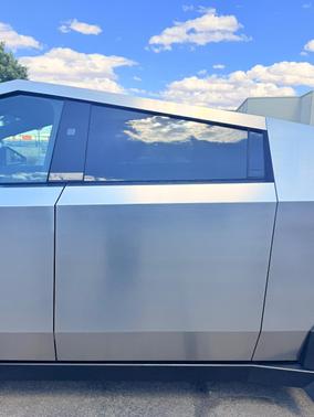 Silver 2024 Tesla Cybertruck AWD