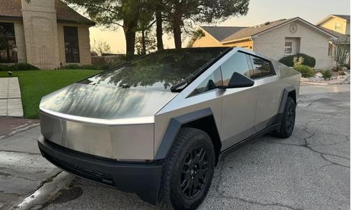 Silver 2024 Tesla Cybertruck AWD